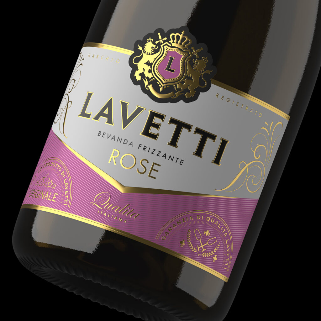 LAVETTI. Разработка названия, дизайн этикетки. Разработка концепции бренда.