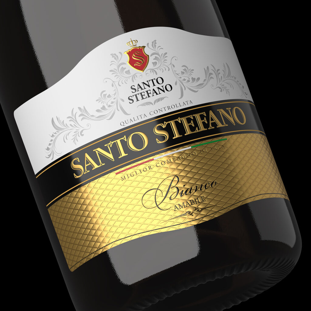 SANTO STEFANO. Дизайн этикетки. Разработка концепции бренда.